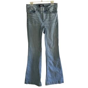 Express Flare Mid Rise Women’s Jeans Size 12 Long Denim Perfect Lift Stretch 12L